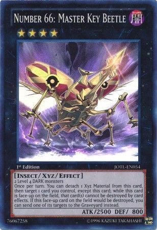 [ US ] Number 66: Master Key Beetle - JOTL-EN054 - Super Rare 1st Edition