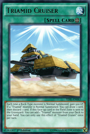 [ UK ] Triamid Cruiser - TDIL-EN063 - Rare 1st Edition