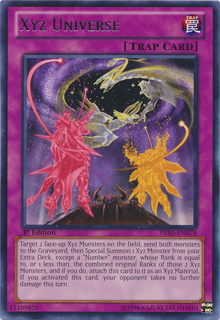 [ US ] Xyz Universe - PRIO-EN078 - Rare 1st Edition