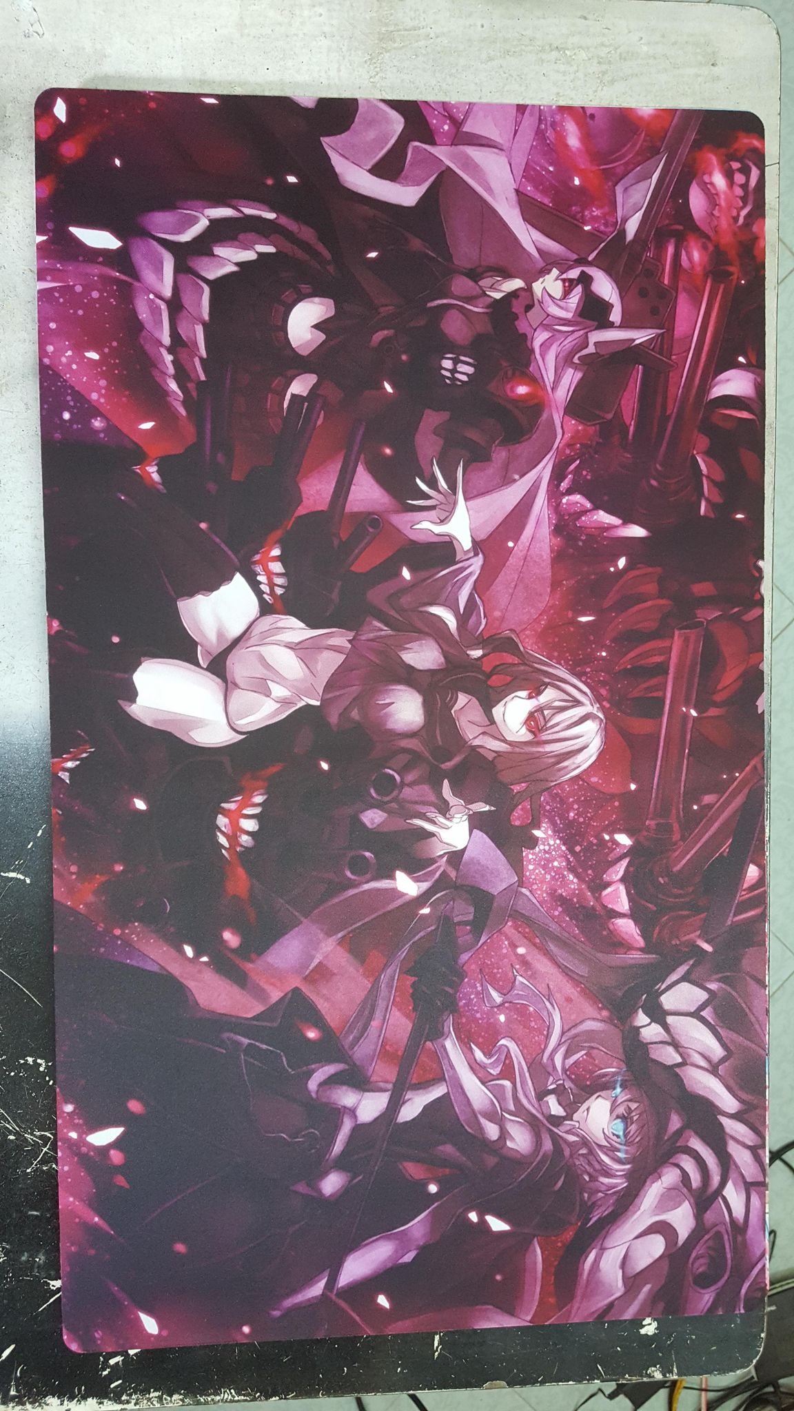 Playmat DARK PINKY GIRLS