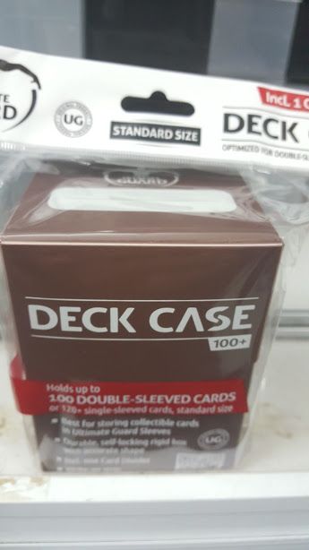 Deck Box Ultimate  Guard Single - BROWN - hộp đựng bài UG màu nâu.