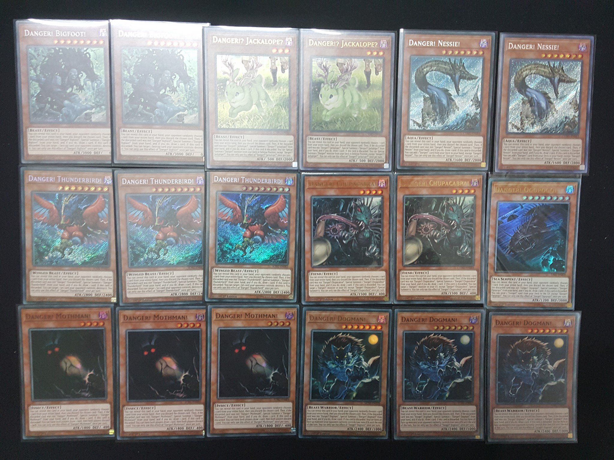 Big set DANGER TCG EN