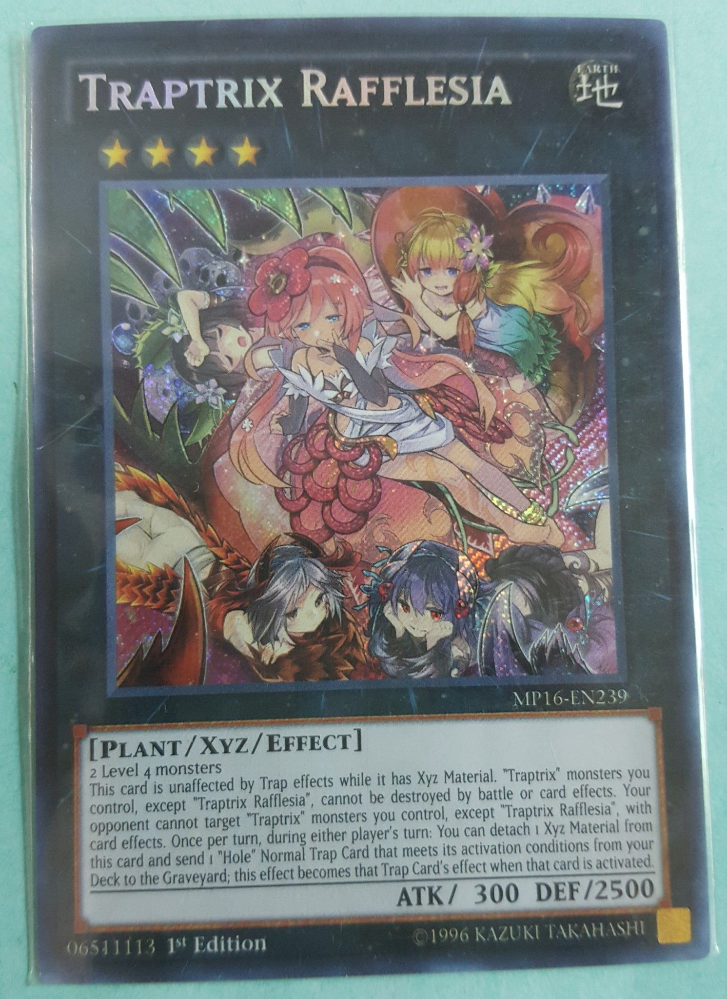 [ US ] Traptrix Rafflesia - MP16-EN239 - Secret Rare 1st Edition