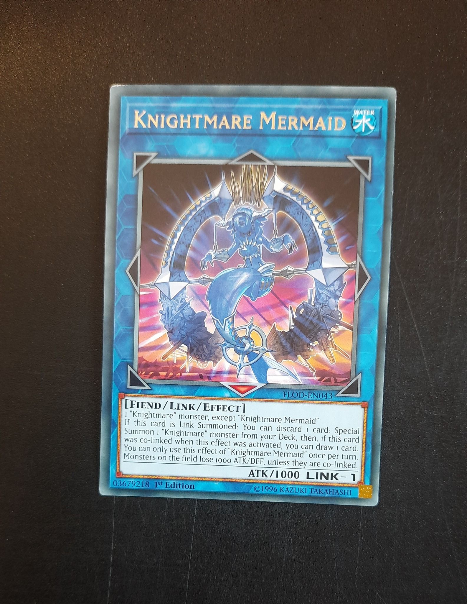[ UK ] Knightmare Mermaid - FLOD-EN043 - Rare 1st Edition (damaged)
