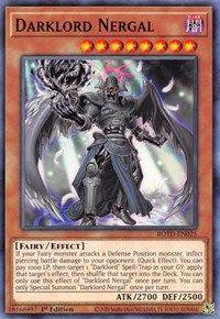 [ UK ] Darklord Nergal - ROTD-EN025 - Common 1st Edition
