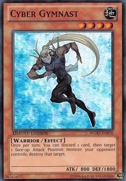 [ UK ] Cyber Gymnast - WGRT-EN016 - Super Rare Limited 1st Edition