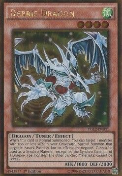 [ UK ] Debris Dragon - PGL2-EN031 - Gold Rare 1st Edition