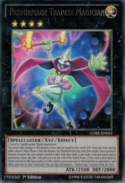 [ UK ] Performage Trapeze Magician - CORE-EN053 - Rare 1st Edition