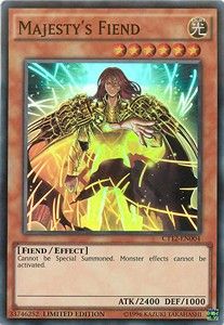 [ US ] Majesty's Fiend - CT12-EN004 - Super Rare Limited Edition