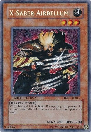 [ US ] Đồng giá 10K X-Saber Airbellum - HA01-EN011 - Secret Rare 1st Edition