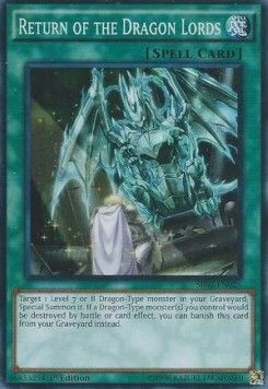 [ UK ] Return of the Dragon Lords - SR02-EN025 - Super Rare 1st Edition