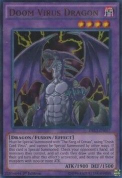 [ UK ] Doom Virus Dragon - DRL3-EN057 - Ultra Rare 1st Edition