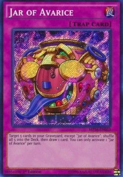 [ UK ] Jar of Avarice - MP16-EN033 - Secret Rare 1st Edition