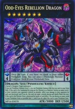 [ UK ] Odd-Eyes Rebellion Dragon - MP16-EN078 - Secret Rare 1st Edition