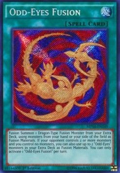 [ UK ] Odd-Eyes Fusion - MP16-EN149 - Secret Rare 1st Edition