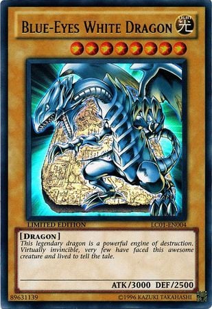 [ UK ] Blue-Eyes White Dragon - LC01-EN004 - Ultra Rare LIMITED EDITION