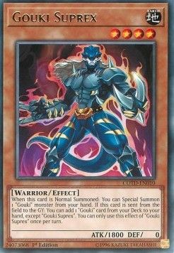 [ UK ] Gouki Suprex - COTD-EN010 - Rare 1st Edition