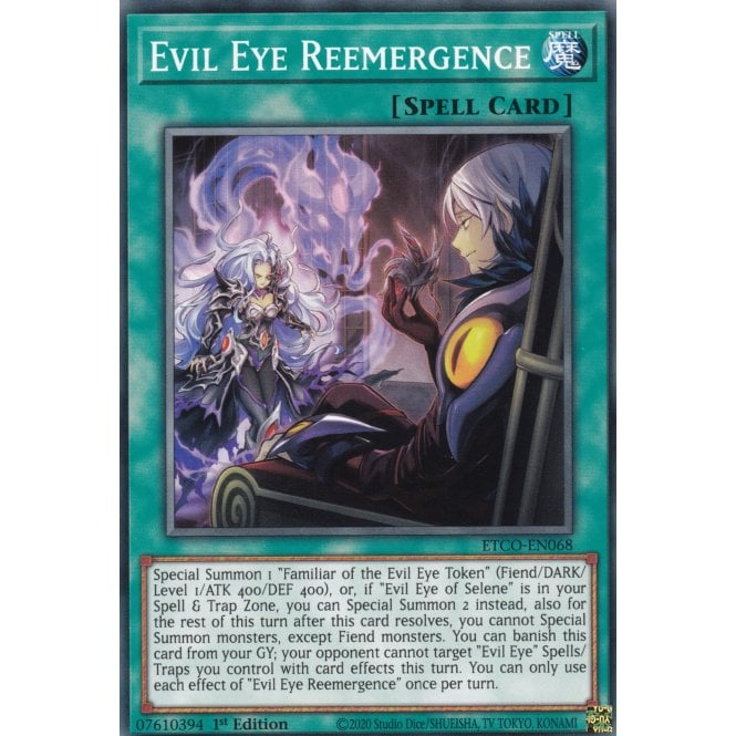 [ UK ] Evil Eye Reemergence - ETCO-EN068 - Common 1st Edition