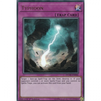 [ UK ] Typhoon - DUDE-EN046 - Ultra Rare 1st Edition