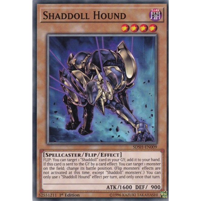 [ UK ]  Shaddoll Hound - SDSH-EN009 - Common 1st Edition