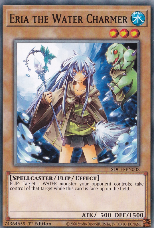 [ UK ] Eria the Water Charmer - SDCH-EN002 - Common 1st Edition