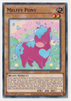 [ UK ] Melffy Pony - MP21-EN116 - Common 1st Edition