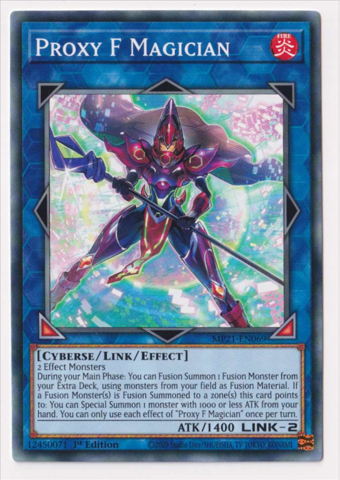 [ UK ] Proxy F Magician - MP21-EN069 - Common 1st Edition