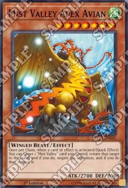 [ UK ]  Mist Valley Apex Avian - SHVA-EN045 - Super Rare 1st Edition