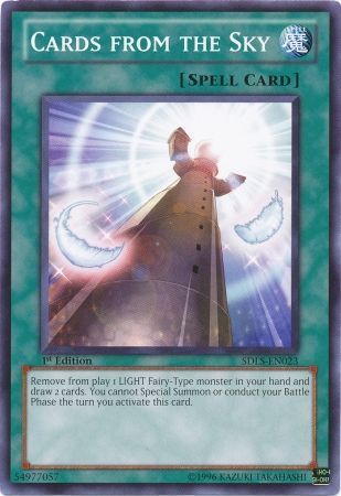 [ US ] Cards from the Sky - SR05-EN027 - Common 1st Edition