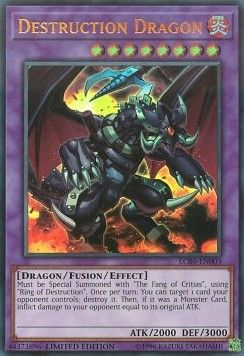 [ UK ] Destruction Dragon - LC06-EN003 - Ultra Rare Limited Edition
