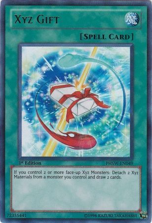 [ US ] Xyz Gift - PHSW-EN049 - Ultra Rare 1st Edition