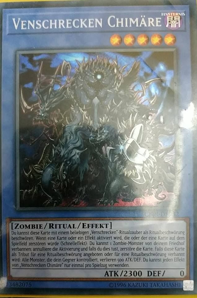 [ DE ] Vendread Chimera - CIBR-DE082 - Secret Rare 1st Edition