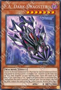 [ UK ] F.A. Dark Dragster - FLOD-EN087 - Rare 1st Edition