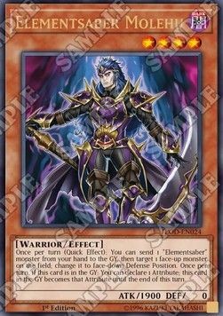 [ UK ] Elementsaber Molehu - FLOD-EN024 - Ultra Rare 1st Edition