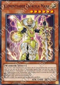 [ UK ] Đồng giá 10K Elementsaber Lapauila Mana - FLOD-EN025 - Super Rare 1st Edition