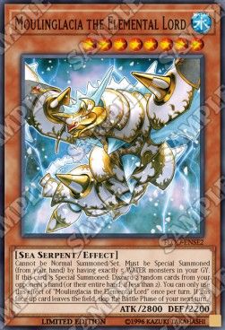 [ UK ] Moulinglacia the Elemental Lord - FLOD-ENSE2 - Super Rare