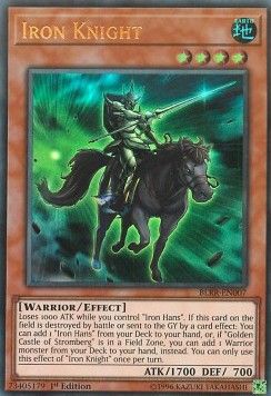 [ UK ] Iron Knight - BLRR-EN007 - Ultra Rare 1st Edition