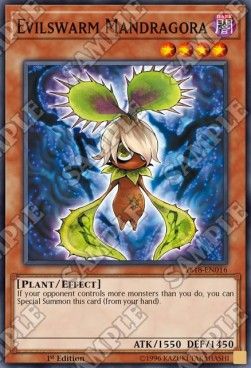 [ UK ] Đồng giá 2K Evilswarm Mandragora - YS18-EN016 - Common