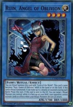 [ US ] Ruin, Angel Of Oblivion - CYHO-EN027 - Common 1st Edition