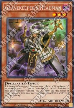 [ UK ] Gravekeeper's Headman - SOFU-EN012 - Rare