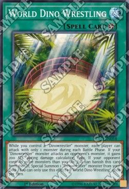 [ UK ] World Dino Wrestling - SOFU-EN054 - Common 1st Edition