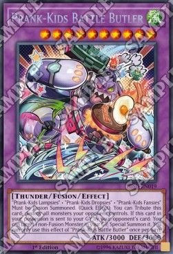 [ US ] Prank-Kids Battle Butler - HISU-EN019 - Secret Rare 1st Edition