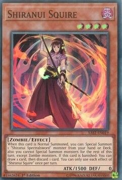 [ US ] Shiranui Squire - SAST-EN019 - Super Rare 1st Edition