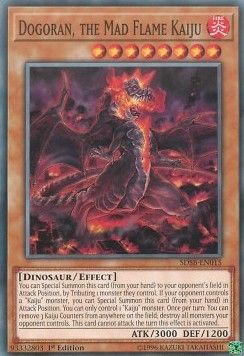 [ UK ] Dogoran, the Mad Flame Kaiju - SDSB-EN015 - Common 1st Edition