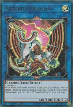 [ UK ] Security Dragon - DUPO-EN037 - Ultra Rare 1st Edition