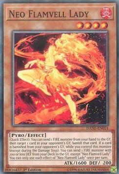 [ UK ] Neo Flamvell Lady - DANE-EN014 - Common 1st Edition