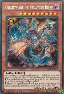 [ UK ] Knightmare Incarnation Idlee - DANE-EN017 - Secret Rare 1st Edition