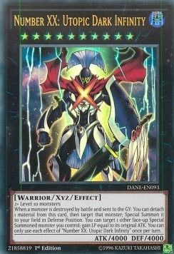 [ UK ] Number XX: Utopic Dark Infinity - DANE-EN093 - Ultra Rare 1st Edition