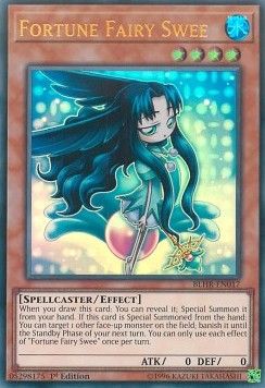 [ UK ] Fortune Fairy Swee - BLHR-EN017 - Ultra Rare 1st Edition