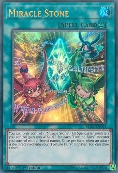 [ UK ] Miracle Stone - BLHR-EN021 - Ultra Rare 1st Edition